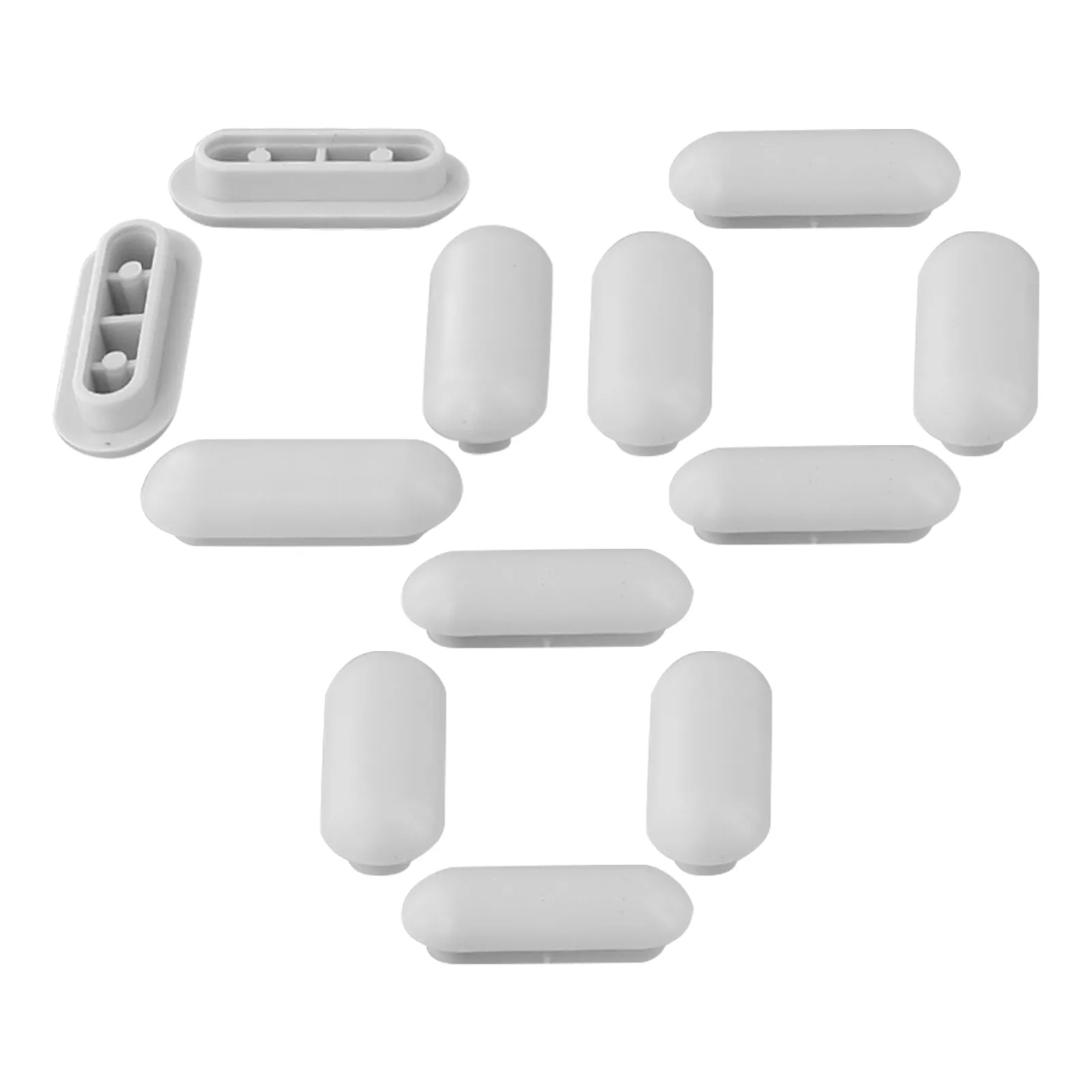 غطاء المرحاض العازل العملي عالي الجودة ABS + TPE ملحقات الجمعية استبدال جزء تركيب الحمام #5