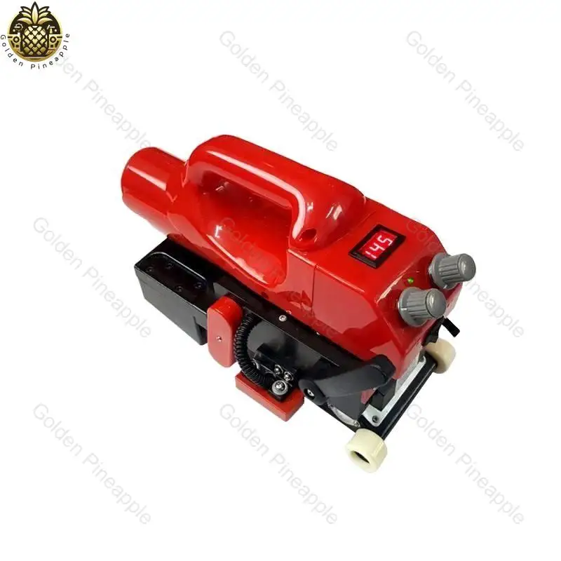 

Portable 800W Digital Readout Steel Roller Hot Air Wedge Welder Geomembrane HDPE Sheet PVC Film PlasticLinerSealing Machine220V