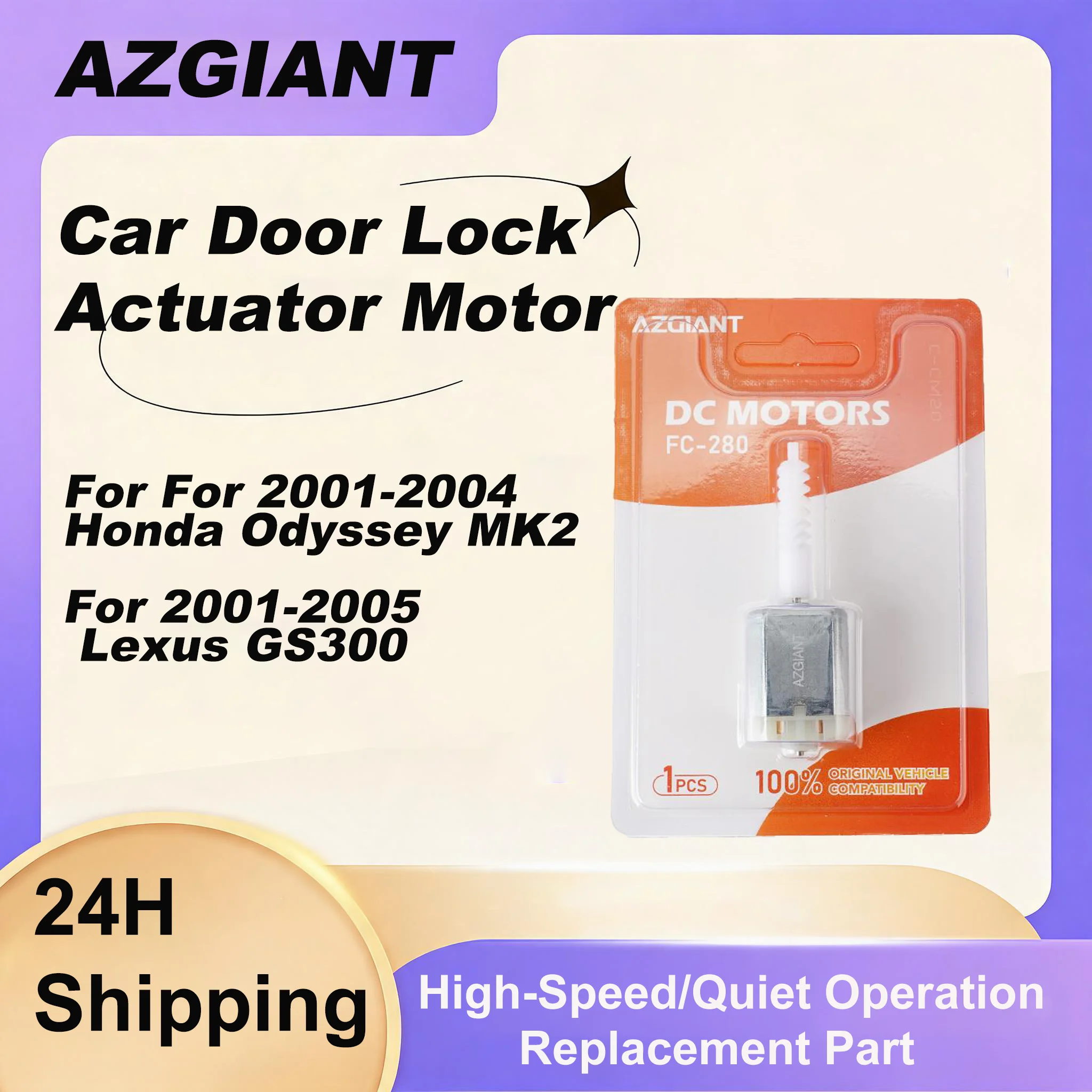 

1/2pcs DC 12V Car Door Lock Actuator Motor For 2001-2004 Honda Odyssey MK2 /2001-2005 Lexus GS300 car gadgets Locking System