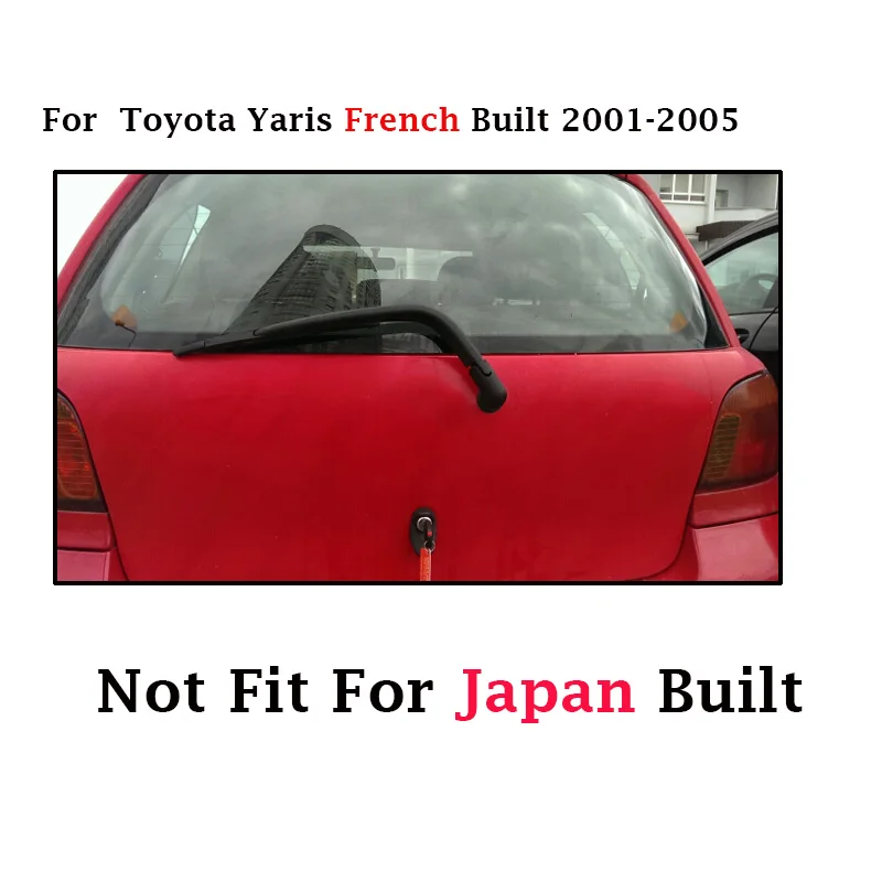 Xukey Rear Wiper Arm For Toyota Yaris French Built 2001 2002 2003 2004 2005 Windscreen Wiper Auto Accessories Windshield Window