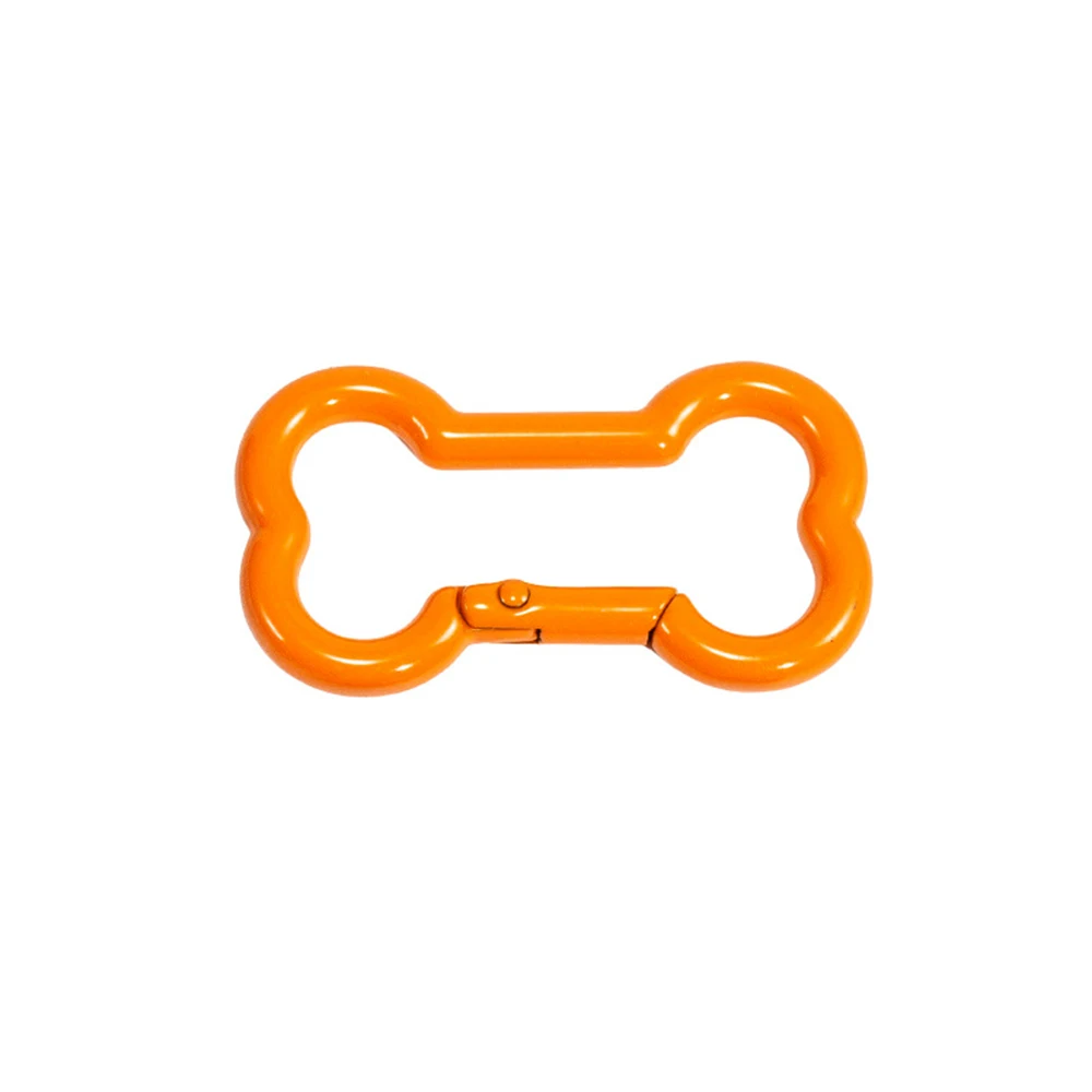 5 قطعة سبائك الزنك عالية الجودة الربيع مشبك العظام على شكل مشبك معدني DIY المفاتيح هوك قلادة مجوهرات اكسسوارات #6