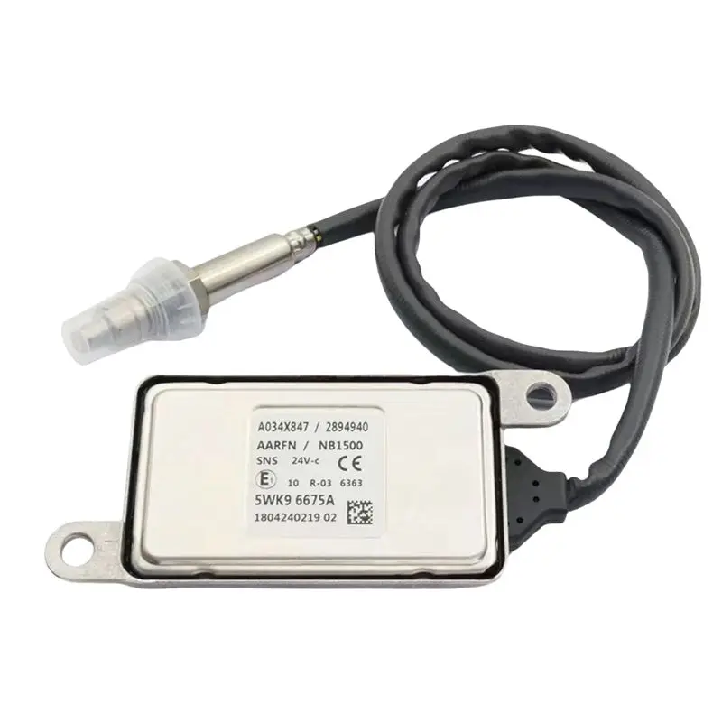 M50K-5WK96675A Truck Nitrogen Oxide Sensor NOX Sensor 24V For Cummins ISBE 4B ISB QSB ISF DAF LF45 LF55 Euro 4/5 6 2894940