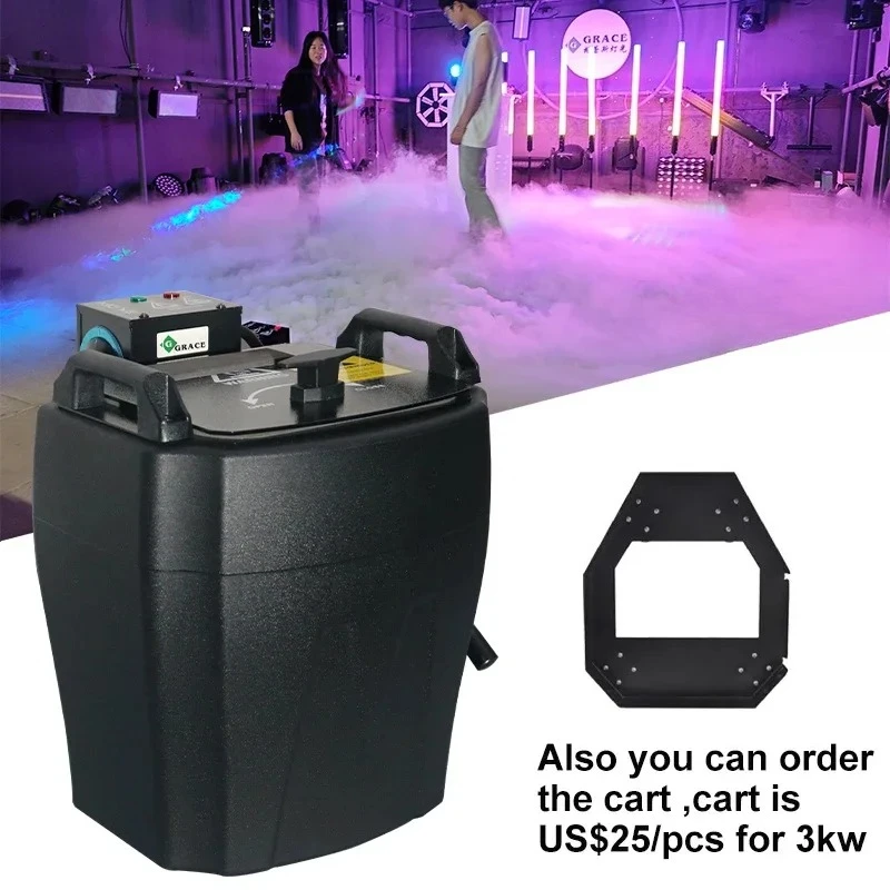 Dry Ice S Machine 3500w  the First Dance of the Wedding Low Fog and Smoke Effect