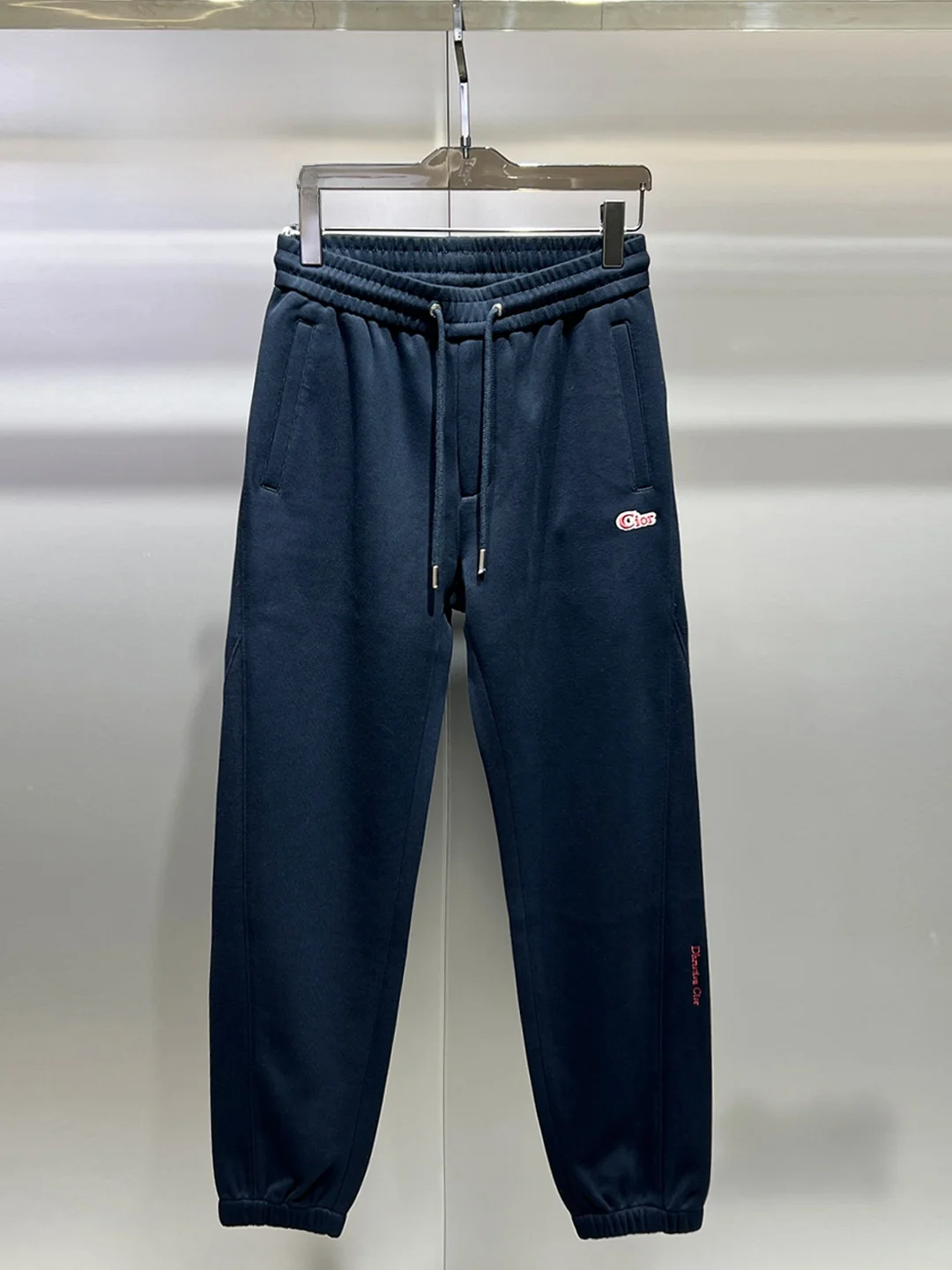 

Мужские зимние утепленные повседневные брюки на флисовой подкладке, спортивные брюки с вышивкой, вельветовые брюки с высокой талией и манжетами на щиколотках, брюки для отдыха