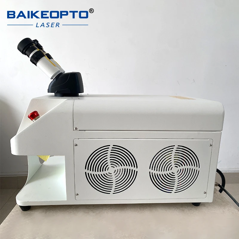 BK-JW100A 100W Desktop Enclosed Laser Spot Welder With Protective Window For Ring Necklace Bracelet Restoration