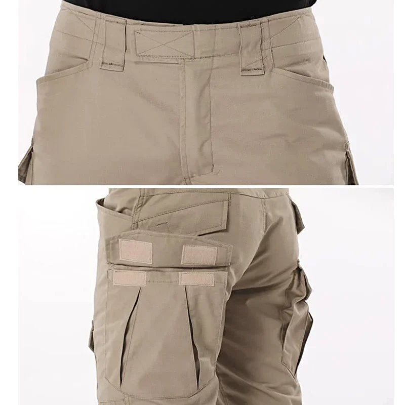 Pantalones tácticos de Paintball con rodilleras para hombre, ropa de caza, equipo de camuflaje, Multicam CP