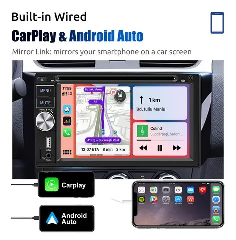 8 best sales android car stereo with cd player - №2
