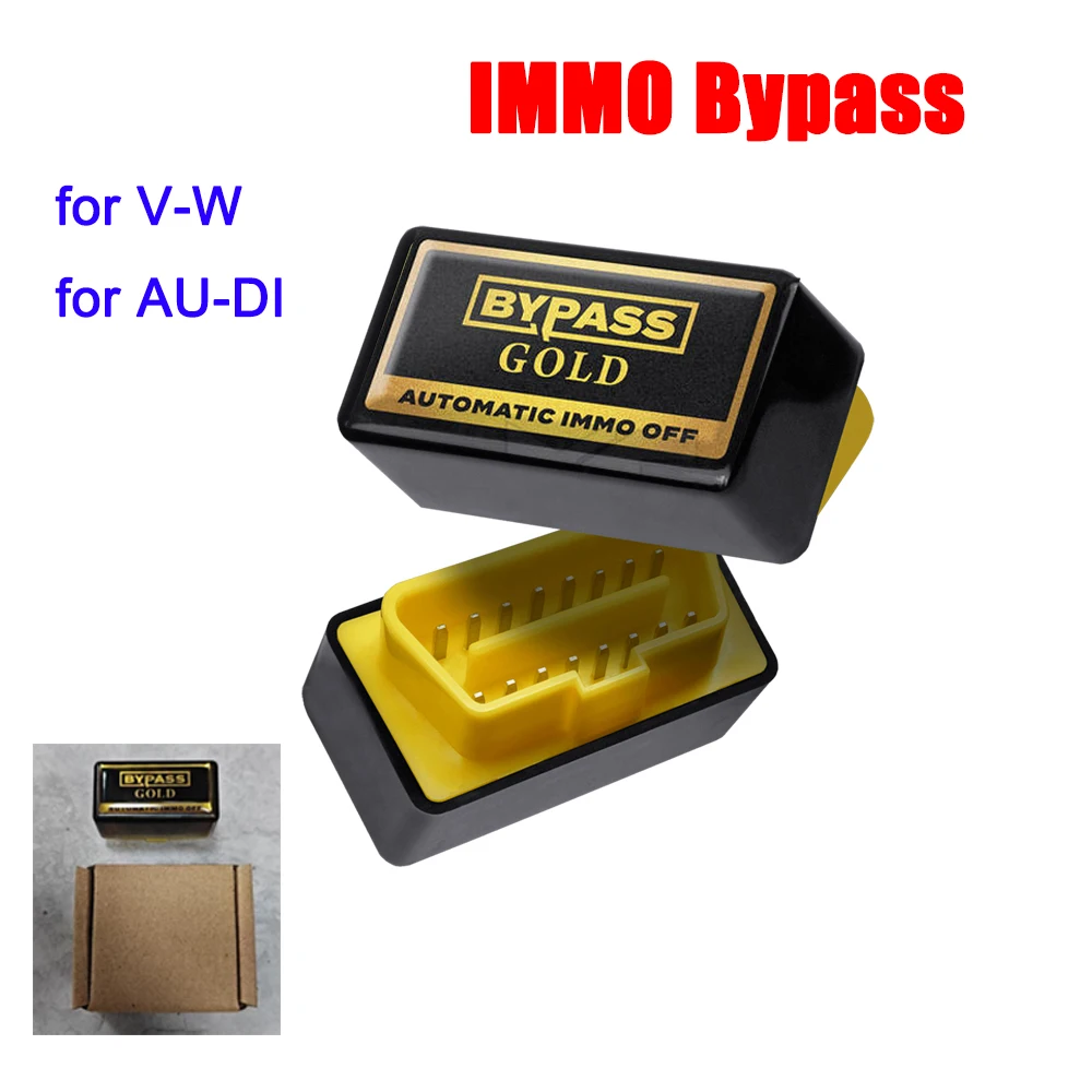 IMMO Bypass for VAG Emergency Start Device Plug in OBD2 Car Repair Essential Tools Remove ECU Immo Automatic IMMO OFF Device