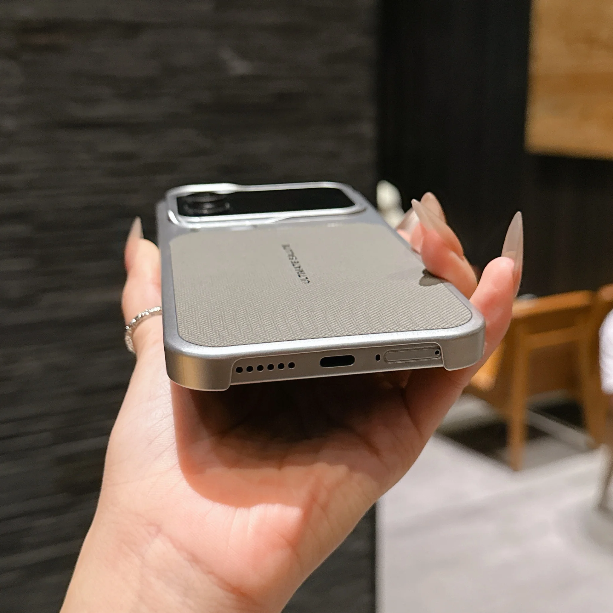 نمط الماس المفصلي 360 ° حافظة هاتف ملفوفة بالكامل لهاتف Xiaomi 17 Pro Max غطاء خلفي واقٍ مقاوم للصدمات ومضاد للسقوط #4