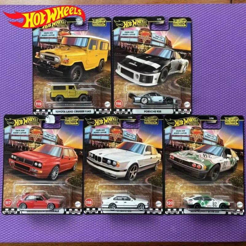 

Hot Mattel Original Hot Wheels Garden Route 21 1/64 Plymouth Savoy Ford F-150 Honda Civic Type-R Porsche 964 Auto Model Car Toy