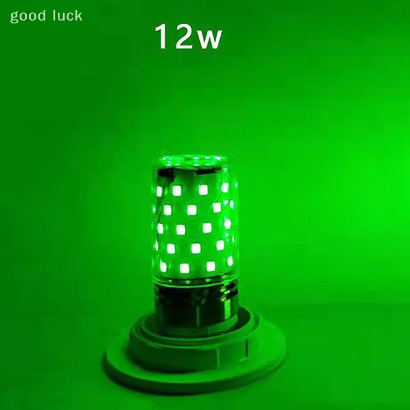 E14 E27 ฐานสกรู LED ข้าวโพดหลอดไฟที่มีสีสันหลอดไฟ LED ที่มีสีสันหลอดไฟอลูมิเนียมไม่มีการสั่นไหวโคมไฟข้าวโพดตกแต่งบ้าน