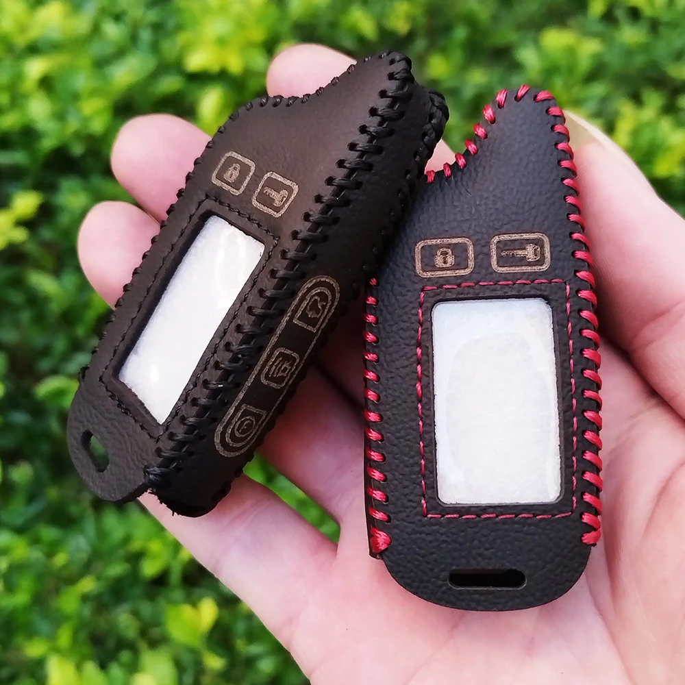 TW-9010 TW9010 Leather Key Case for Tomahawk TW-9030 TW-9020 LCD Control TW9030 TW9020 TW4000 TW7010 TW-4000 TW-7010 Key Cover