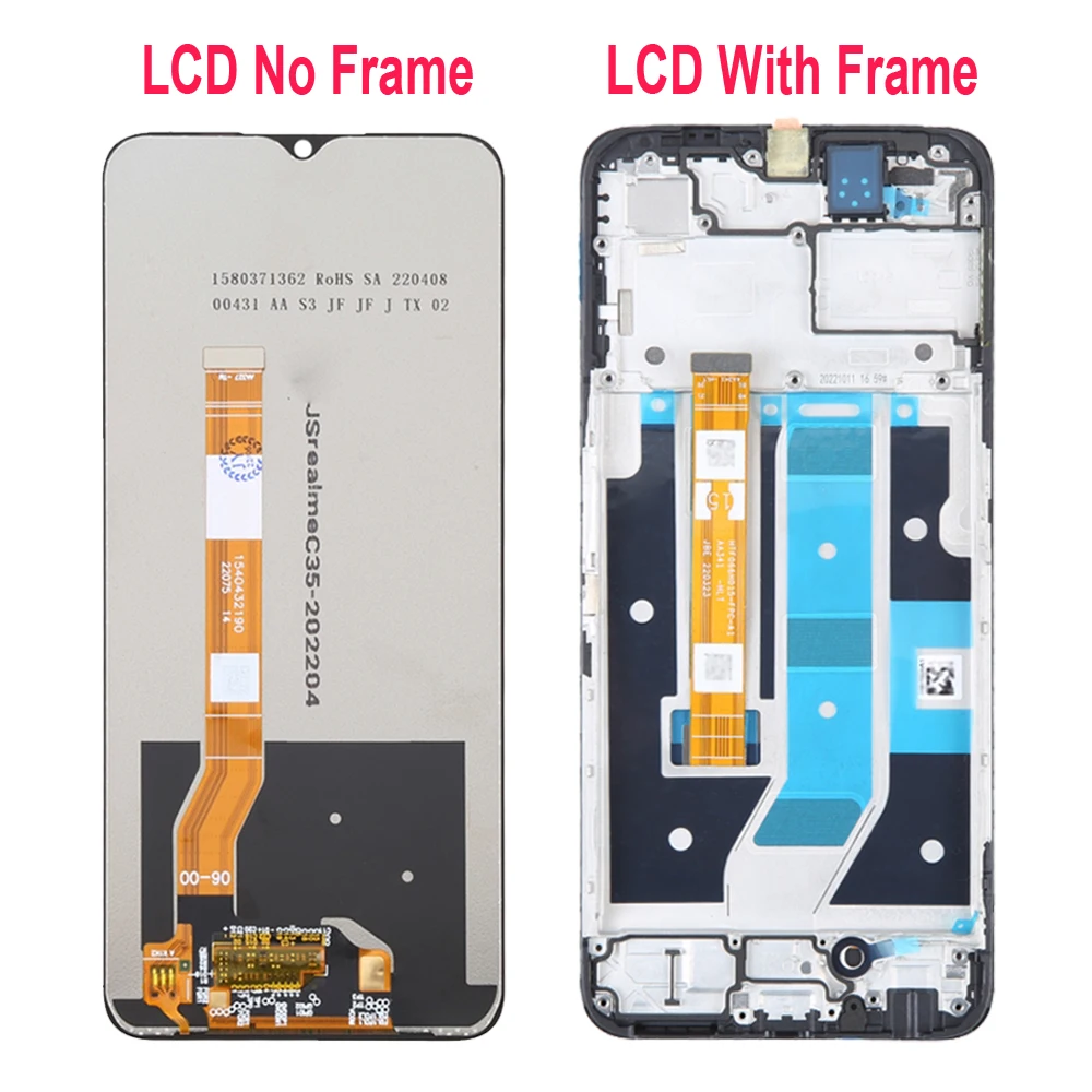 For OPPO A78 5G CPH2483 CPH2495 LCD Display Touch Screen Digitizer Assembly For OPPO A58 5G LCD Replacement