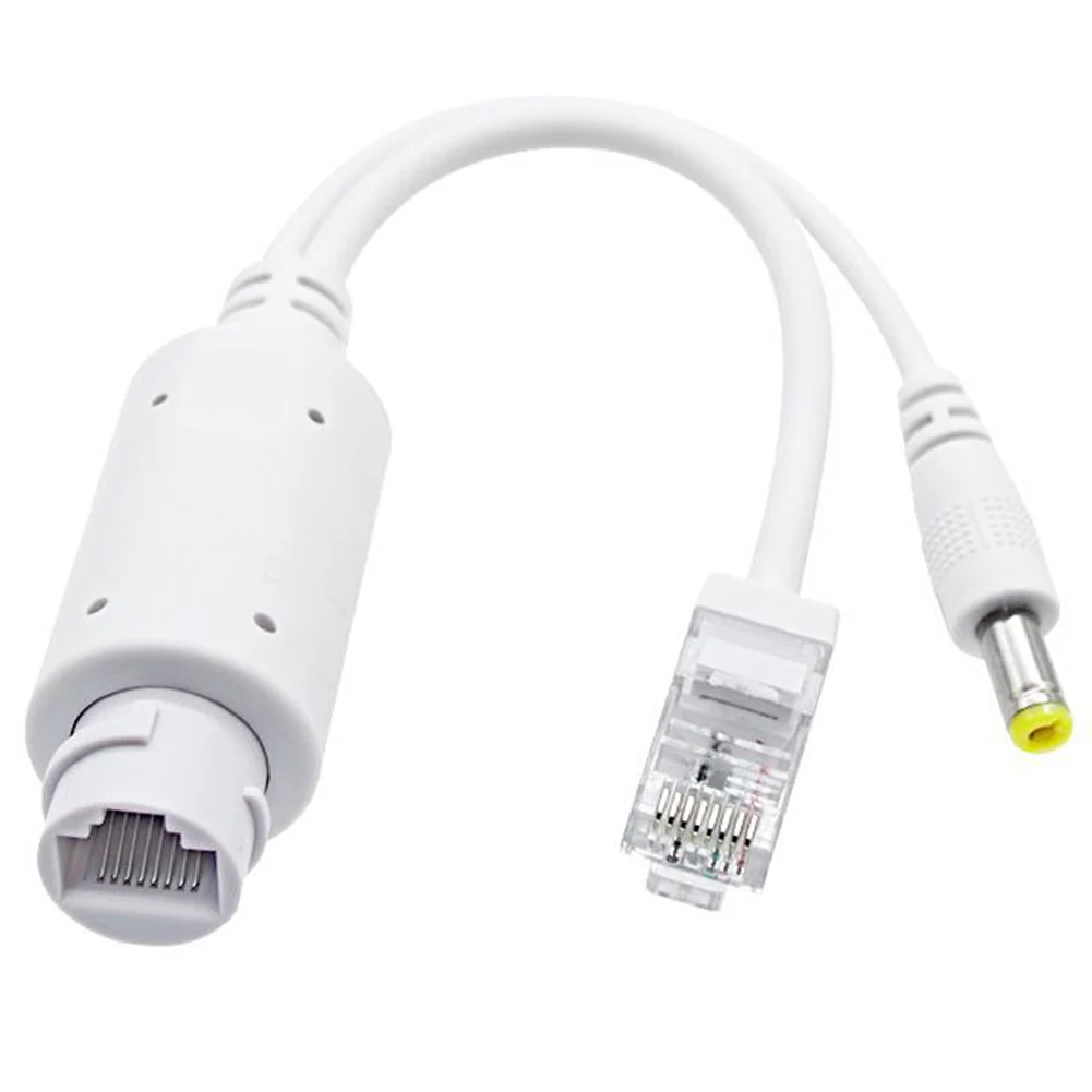 

48V To 12V POE Spliter Waterproof IP Camera Splitter IEEE802.3af/at Compliant 10/100Mbps for IP Camera AP Voip Phone and More