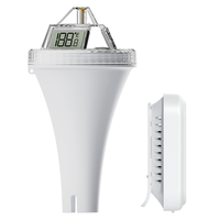 Classy-Wireless Pool Thermometer Outdoor Pool Temperature Sensor Indoor Humidity Monitor Accurate Water And Air Temp Readings