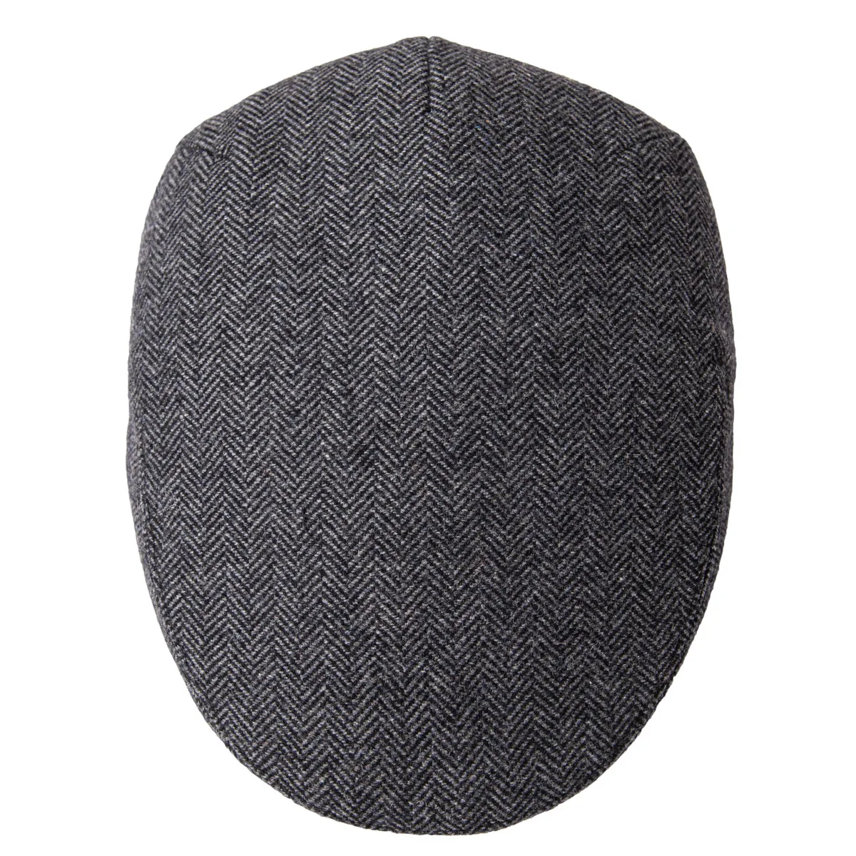 JANGOUL Driving Flat Caps Men Herringbone Wool Blend Fall Newsboy Caps for Male Hats with Button Front Gatsby Ivy Golf Hat