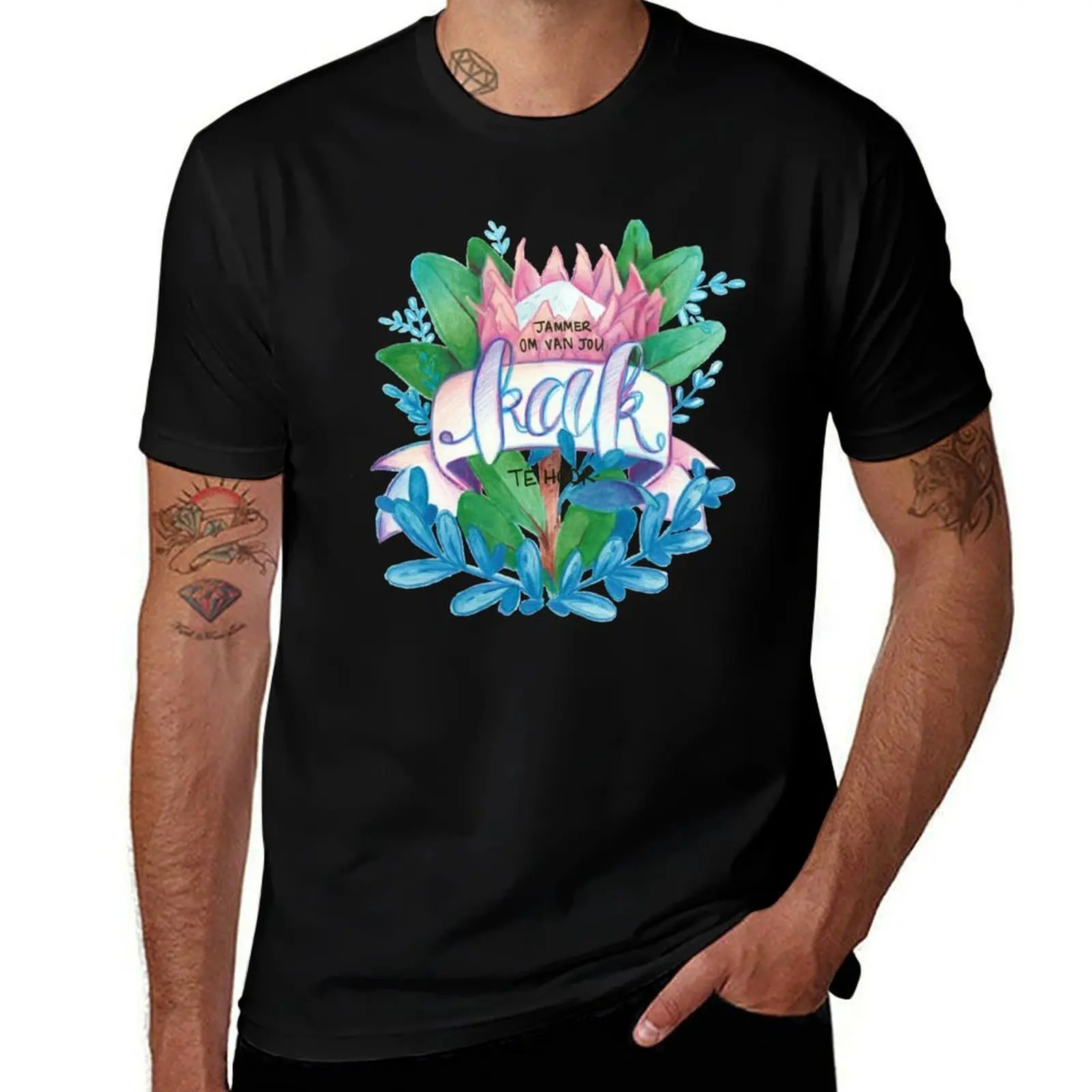 Jammer om van jou kak te hoor :) T-Shirt Soft Cotton Print T-Shirt