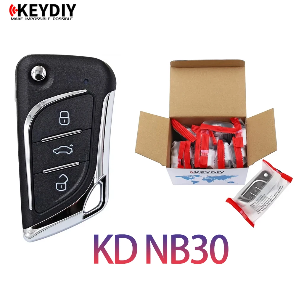 

5 шт. KEYDIY оригинальная серия KD NB30 NB с многофункциональными 3 кнопками PCF для KD900/KD MINI/KD MAX, программатор ключей, пульты дистанционного управления