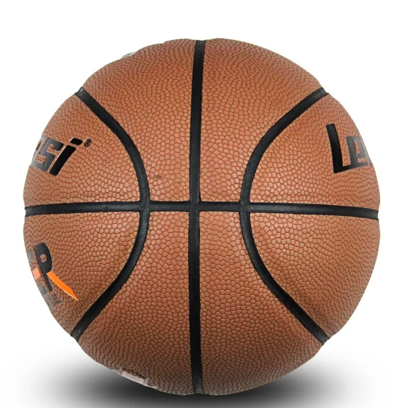 Official Size 7 Basketball PU Good Hand Feel Waterproof Game Ball for Indoor Outdoor Use Professional League Match Basketball