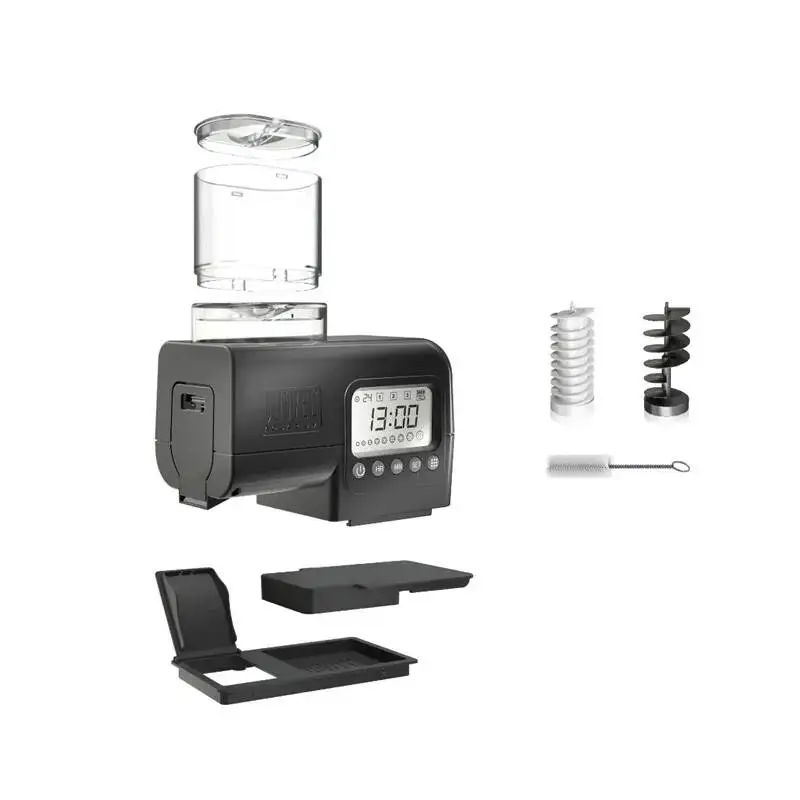 

Автоматическая кормушка для рыб JUWEL Aquarium SMARTFEED 2.0 Premium с цифровым ЖК-дисплеем и таймером, электронный дозатор корма
