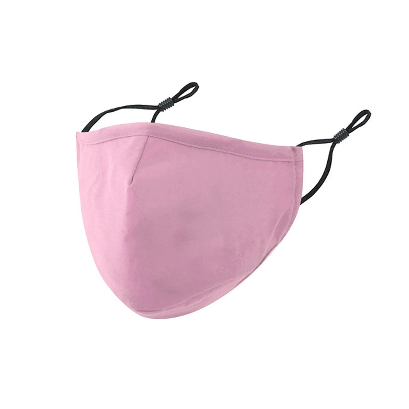 Men and Women Solid Color Facial Mask Reusable Face To Keep Warm And Windproof Mask Winter Outdoor Cycling Mask