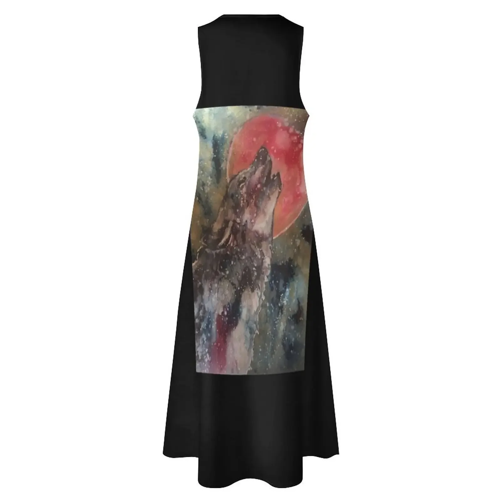 ชุดเดรสยาวสีแดงลายเสียงหงอนหมูแดง สำหรับงานพรอม งานกาล่า ปี 2025