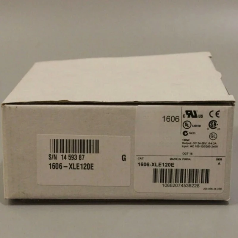 Brand New Original 1606-XLE120E 1606 XLE120E Power Module Input Voltage 100-240V AC Output 24V DC 5A Power 120W Fast Delivery