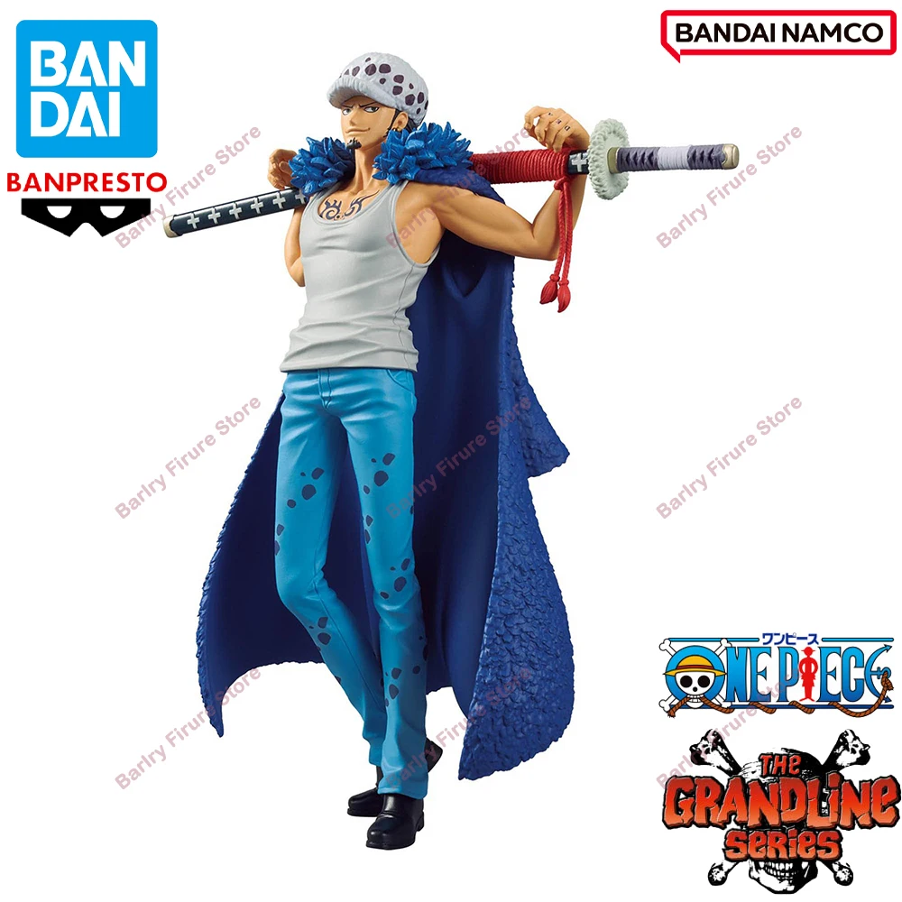 الأصلي حقيقية BANPRESTO DXF قطعة واحدة خاصة 20 سنتيمتر قانون ترافالغار أنيمي الشكل عمل أرقام محاصر لعبة مجسمة هدايا عيد