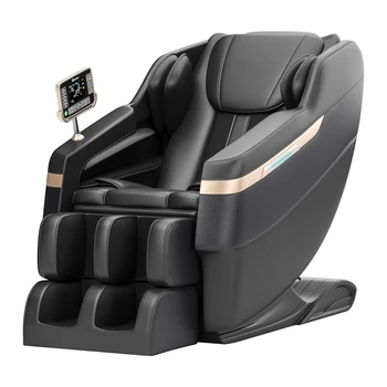 Fotel masujący z funkcją masażu całego ciała 2025, fotel masujący Shiatsu z funkcją Zero Gravity, masaż stóp, Bluetooth, duży panel sterowania, możliwość personalizacji.