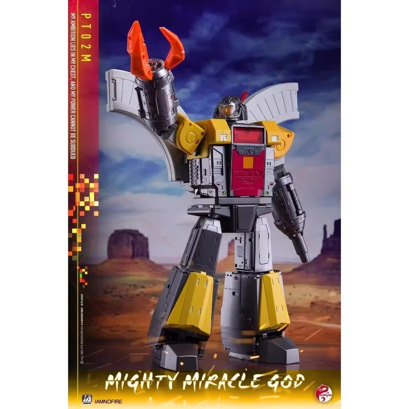 

МОДЕЛЬ PANGU Transformation PT-02M PT02M MIGHTY MIRACLE God Scale Down 26 см Defensive Fortress Base Фигурка Игрушка