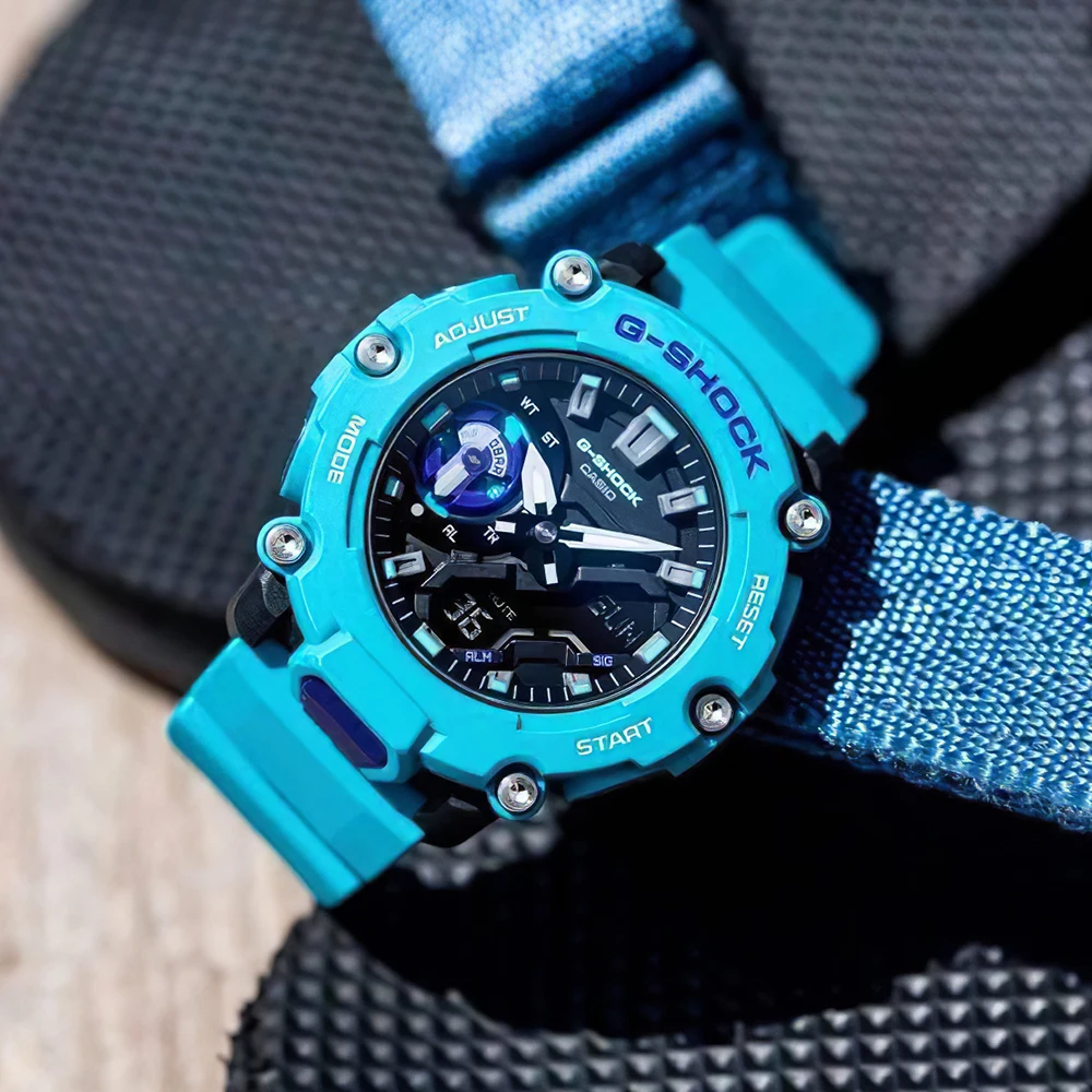 Casio watch for men g shock Carbon Fiber Protection Outdoor Sports 200m Waterproof Electronic Quartz Watch reloj casio hombre