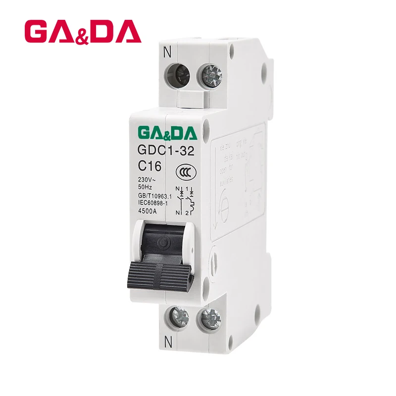 6A 10A 16A 20A 25A 32A Miniature circuit breakers mcb Mini  breaker