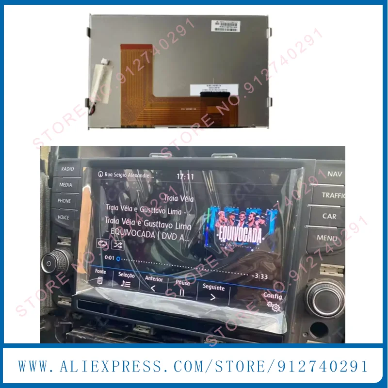 

C080VVT03.2 C080VVT03.0 оригинальный 8-дюймовый ЖК-экран для автомобильной GPS-навигации VW 59.08c15.003 C080VVT03