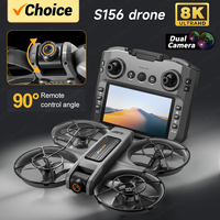 NEW S156 RC Drone 4K 8K WIFI Professional Aerial Photography Remote Control Aircraft HD Dual Camera Quadcopter Boys Toy UAV Dron