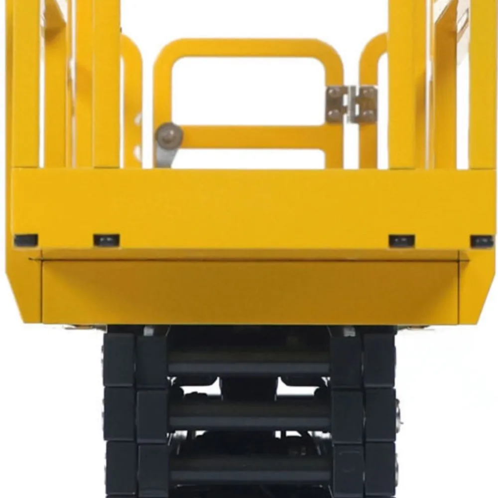 

Игрушки 1/14 с ЧПУ, металлический обновленный пульт дистанционного управления, гидравлическая воздушная рабочая платформа, самоходная радиоуправляемая модель, реверсивный звук, вращающийся свет