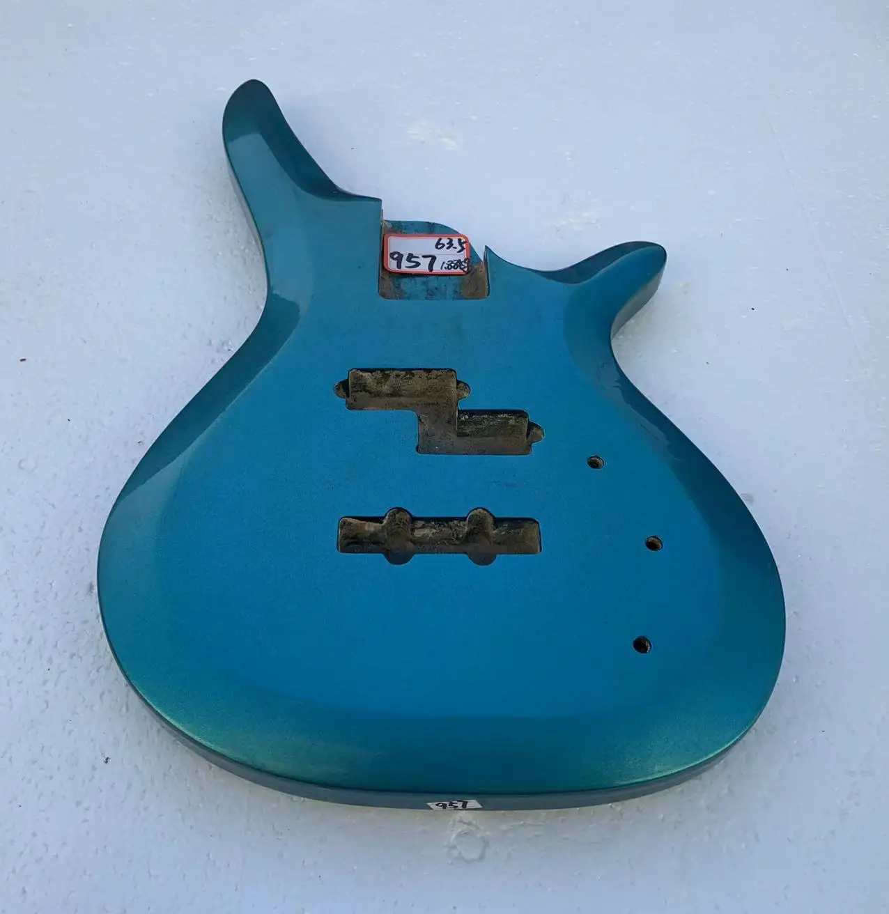 DIY Custom Electric Bass Guitar Guitarra Body in Stock Discount #957