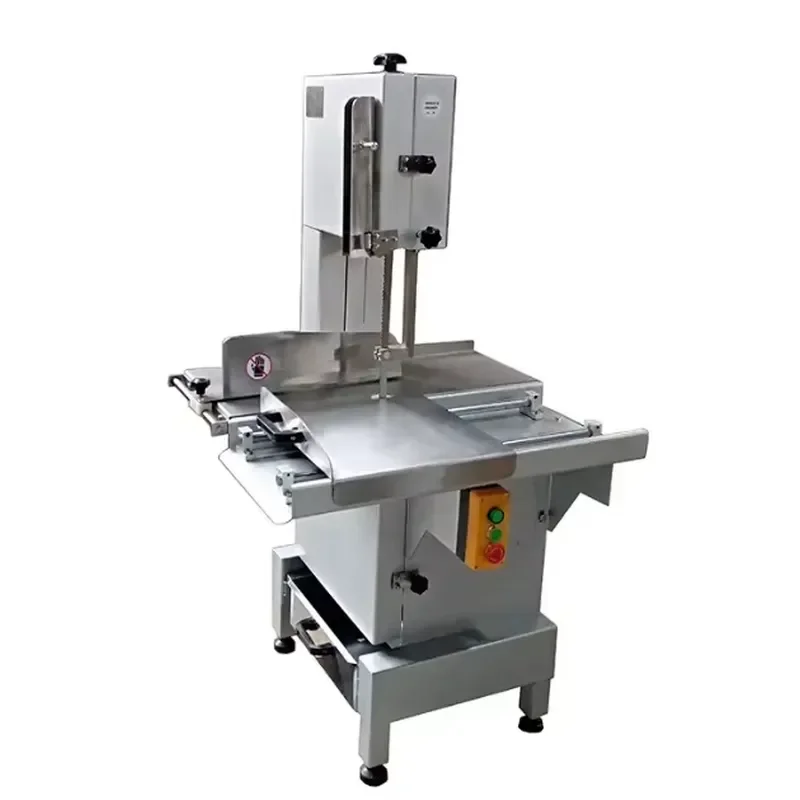 Aluminum Bone Saw Machine Semi Automatic Electric Frozen Meat Cutting Saw Bone Meat Band Cutting Machine