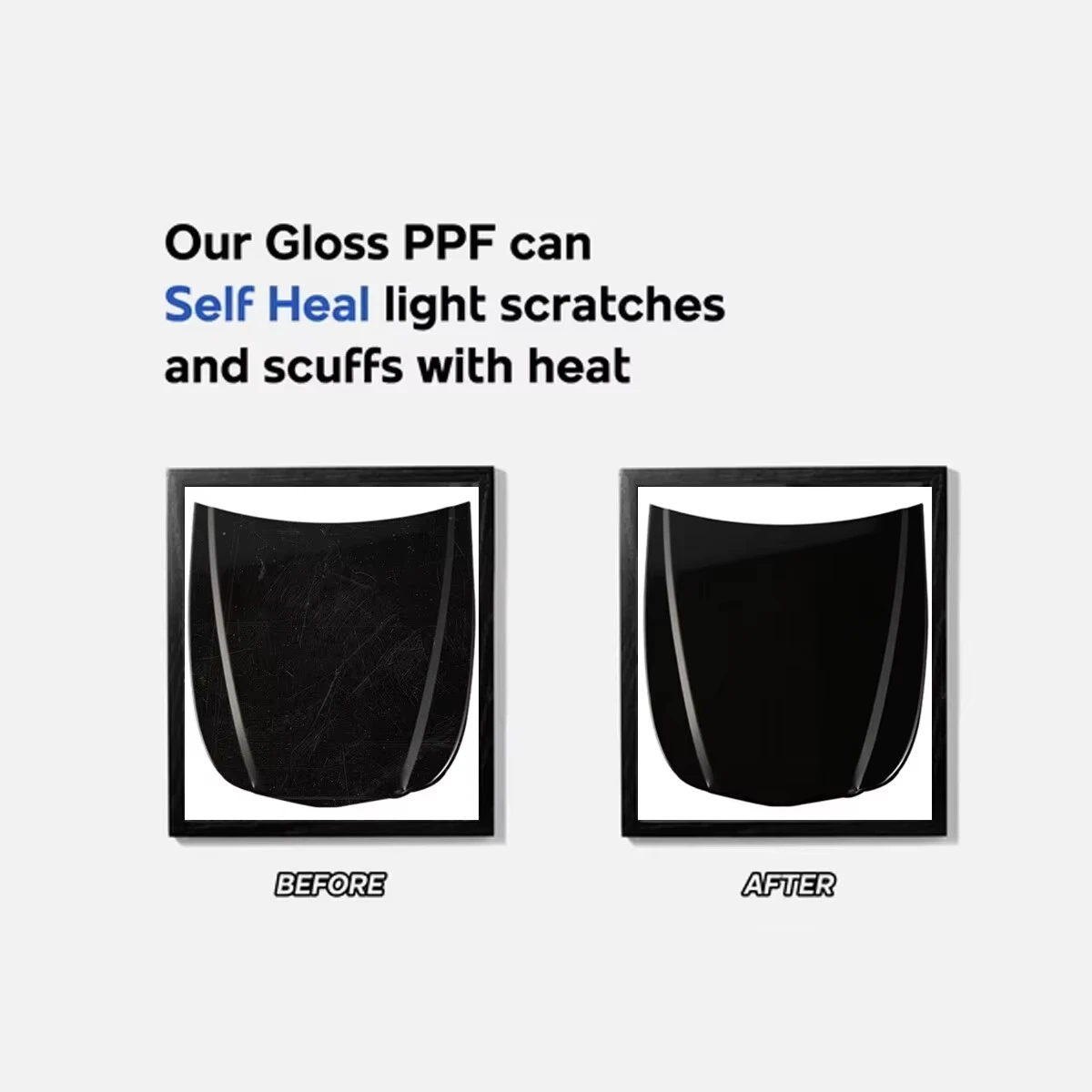 Für VW Transporter T6.1 ab 2019, vorgeschnittene PPF-TPU-Lackschutzfolie, selbstheilend, transparenter BH-Körper, kratzfest ﻿