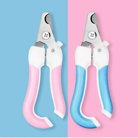 Pet Nail Clippers Set Stainless Steel Cats Dogs Universal Trim Nail Clippers Convenient Labor-Saving Cat Supplies