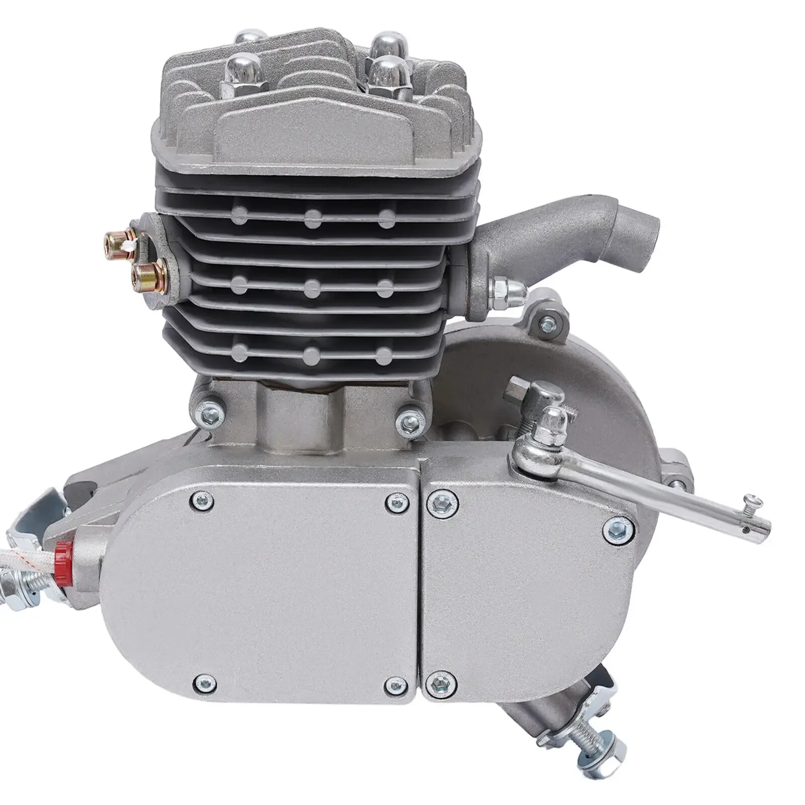 2-السكتة الدماغية 80CC محرك دراجة عدة طفيف الضوضاء محرك بنزين بمحركات دراجة هوائية جبلية المحرك لمعظم الدراجات 26 ''أو 28''