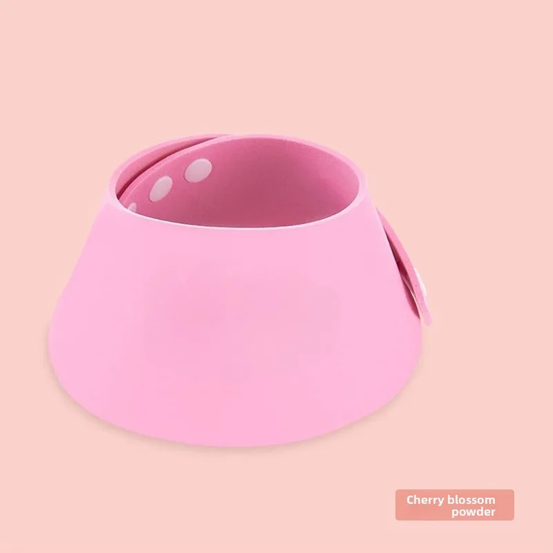 قبعة استحمام للأطفال، قبعة شامبو سميكة قابلة للتعديل، قبعة شامبو للأطفال، واقي أذن مقاوم للماء، غطاء حاجز حمام شامبو