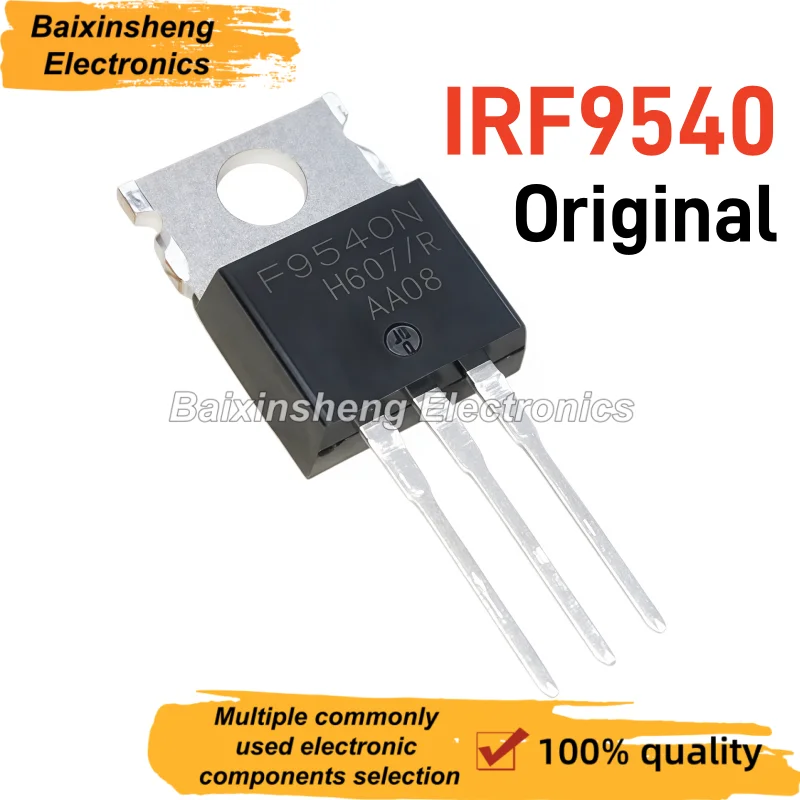 10PCS IRF9540 Original IRF9540NPBF TO-220 P-channel 100V-23A direct insertion MOSFET field-effect transistor