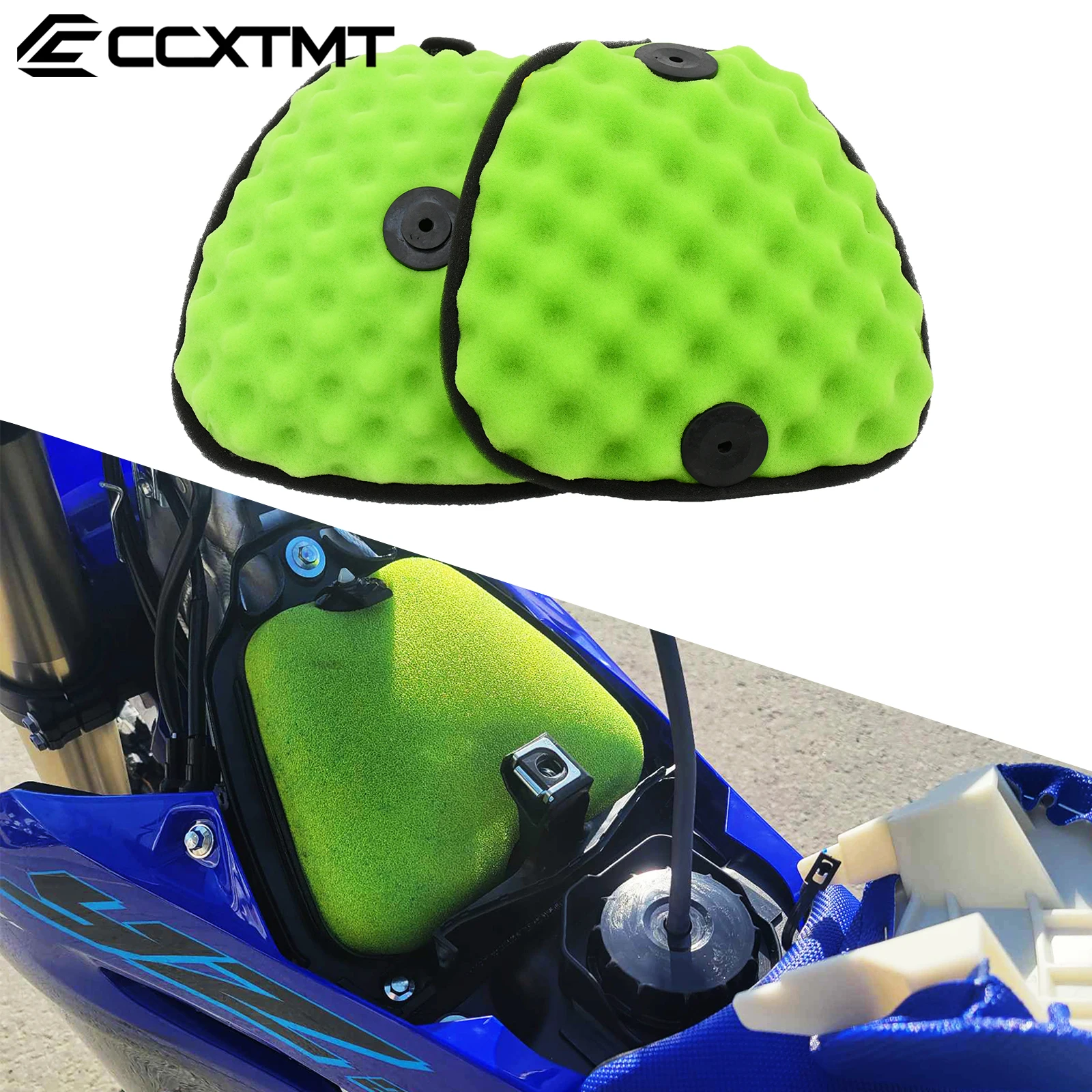 Motorcycle Foam And Sponge Air Filter Core For Yamaha YZ YZ250F YZ450F YZ250FX WR250F WR450F 2014-2024 Motocross Universal Parts