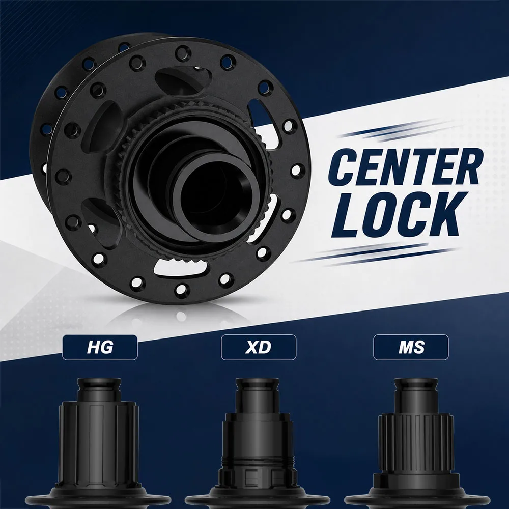 TITGMER Ratchet-Naben MTB 32 Loch Boost-Nabe 12x148 12x142 Hinterrad 15x110 15x100 Center Lock 32-Loch MTB Thunder Massen – Detail 5