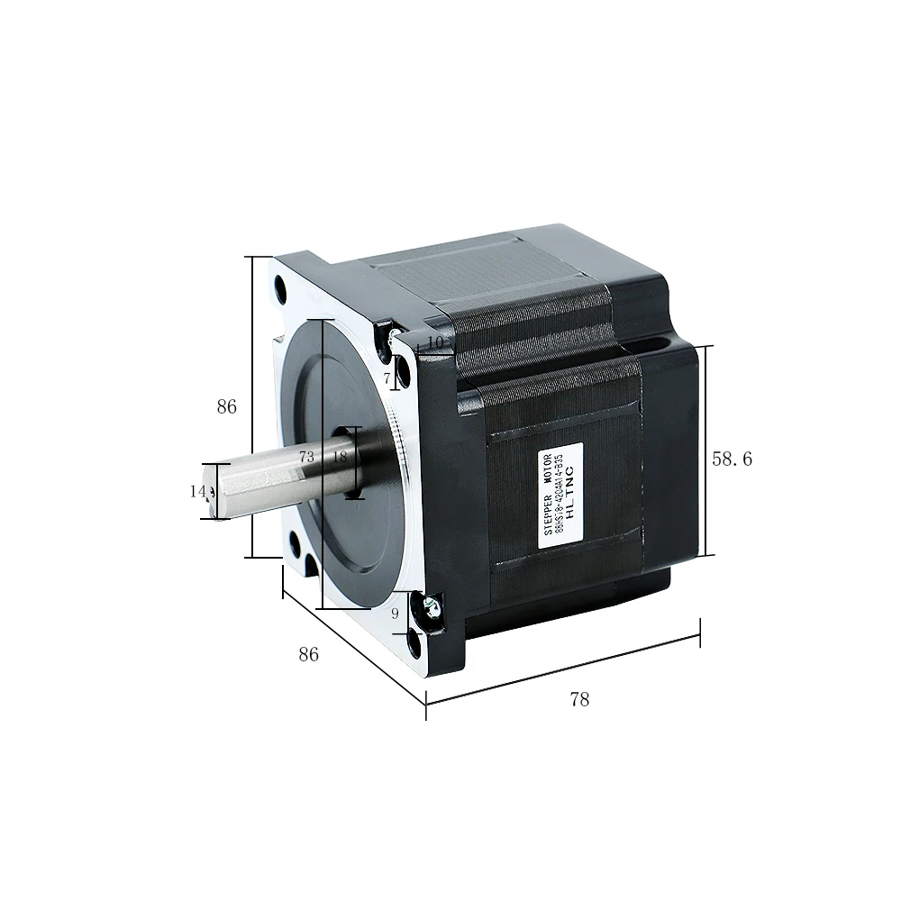 European warehouse High quality Nema23 stepper motor 425oz 3Nm 2.5Nm 2.2Nm 2Nm 1.2Nm 112MM length for cnc