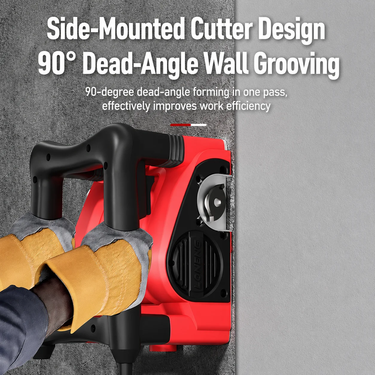 

Professional Electric Wall Scraper Wall Planer Machine Dust Free High Power Putty Paint Removal Tool Adjustable Depth 1-4mm