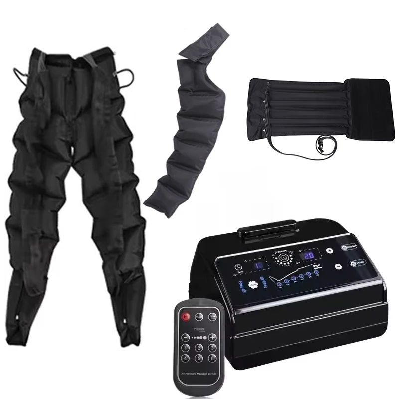 Pressotherapy Air Compression Foot Muscle Massager Leg Recovery Boots Lymphatic Drainage Machine Relax Physiotherapy 6 Chamber