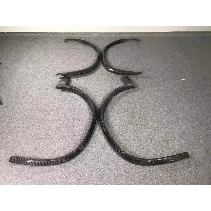 High performance Real Dry Carbon Rear Flares Wheel Arch Trim Eyebrow For  F97 X3m/F98 X4m