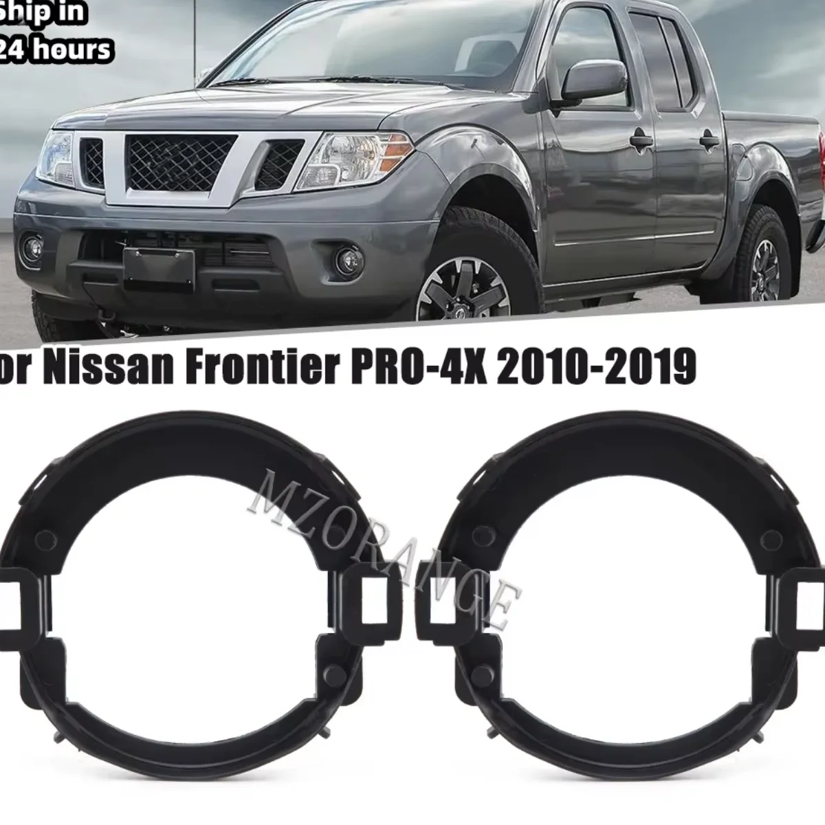 

Крышка противотуманной фары переднего бампера для Nissan Frontier 2010-2019, противотуманные фары, кронштейн для крепления вождения, рамка, аксессуары для автомобилей