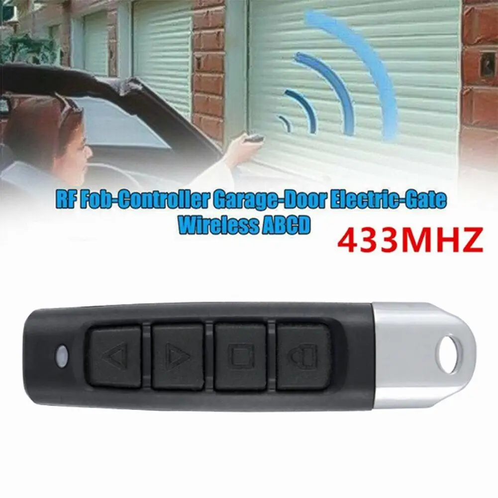 Controle remoto universal 433mhz para porta da garagem, 4 vias, clone, porta, chave do carro, abridor de código, dupont, y0o7